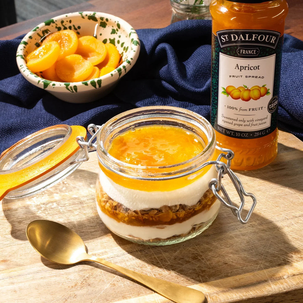 Apricot Cheesecake Breakfast Parfait